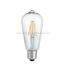 Ampoule de filament de 3W St58 220V Dimmable LED